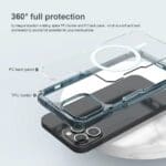 Nillkin Nature TPU Pro Magnetic Clear Case for Apple iPhone 15 Pro Max