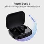 Redmi Buds 5 (Ultimate Hi-Fi TWS with AI Noise Reduction)