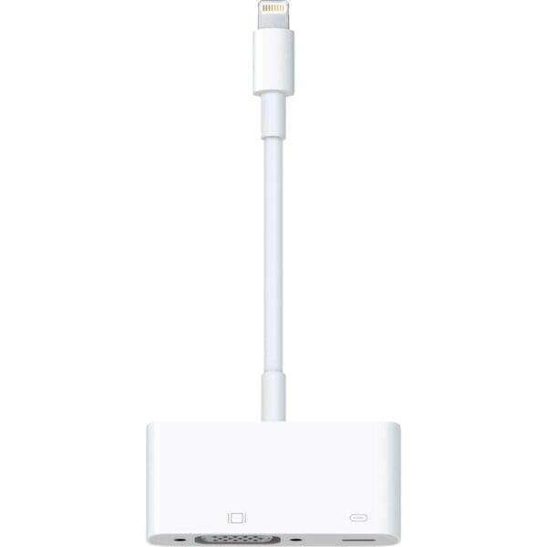 Apple Lightning to VGA Adapter  – White (MD825)